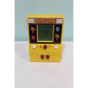 Basic Fun Pac-Man Mini Arcade Game Handheld Electronic Retro Yellow 09521